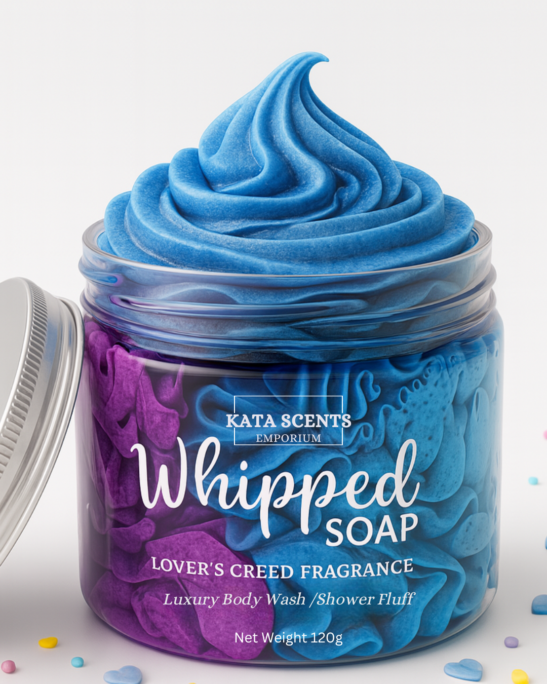 Whipped Soap/Aftershave for Men – Lover's Creed Fragrance (120g) Bold. Clean. Unapologetically You.